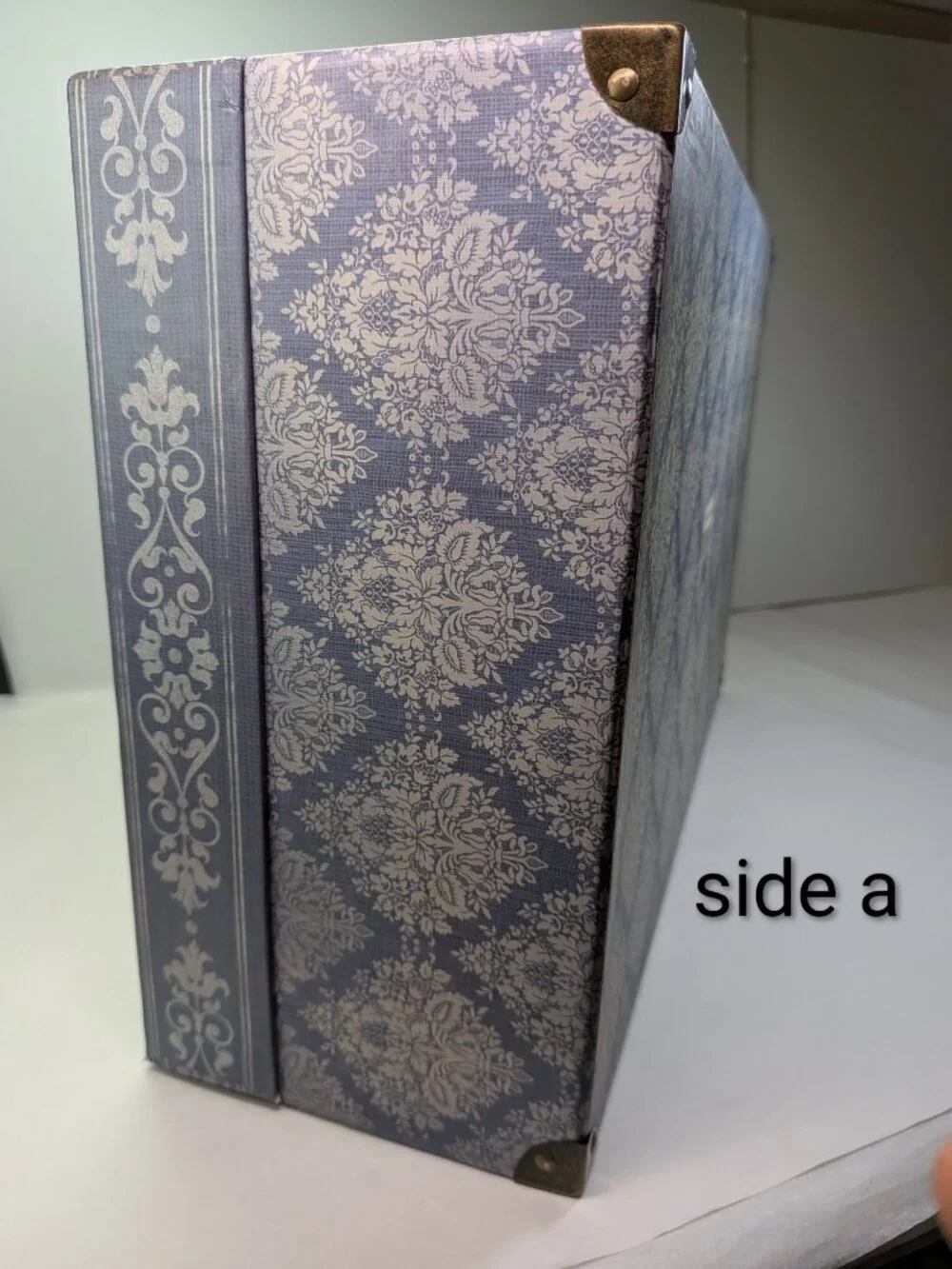 Punch Studio Paris France Suitcase Decor Box Metal Hardware Cottagecore